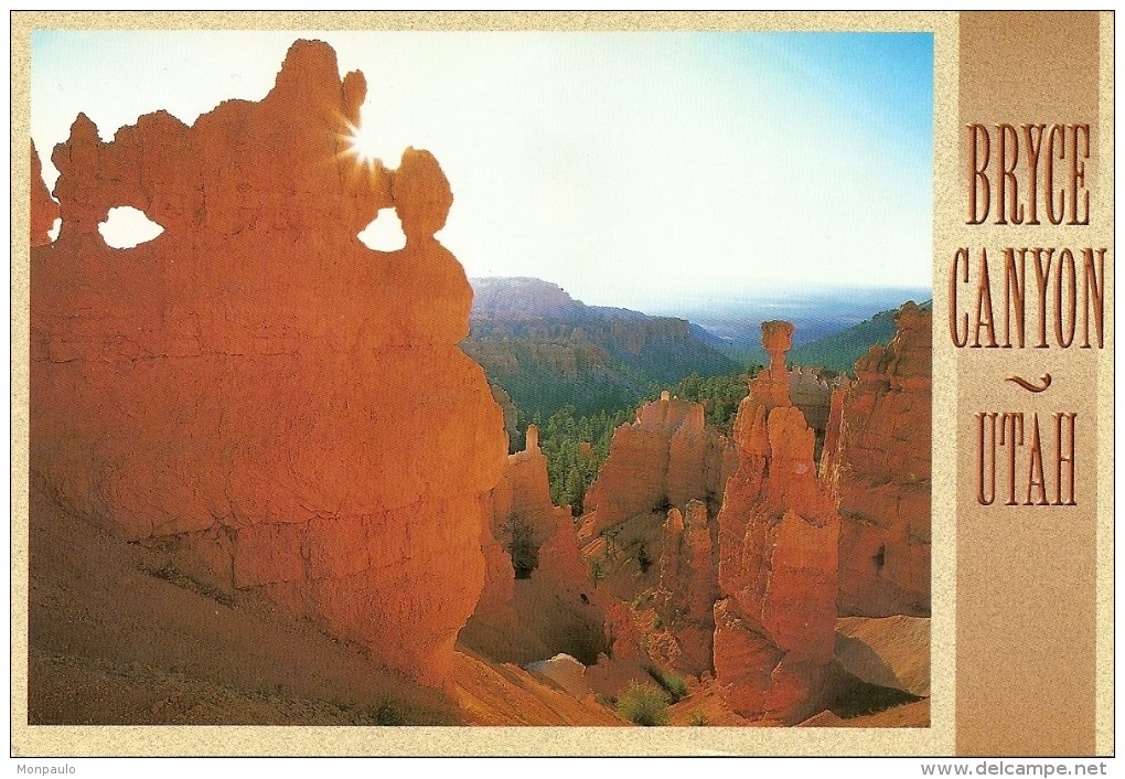 U.S.A. CPM. Utah. Bryce Canyon. Thor's Hammer, Parc National - Bryce Canyon