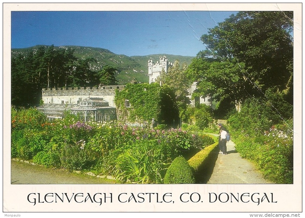 Eire. CPM. Donegal. Glenveach, Co. Donegal, Jardins De Glenveach Castle - Donegal