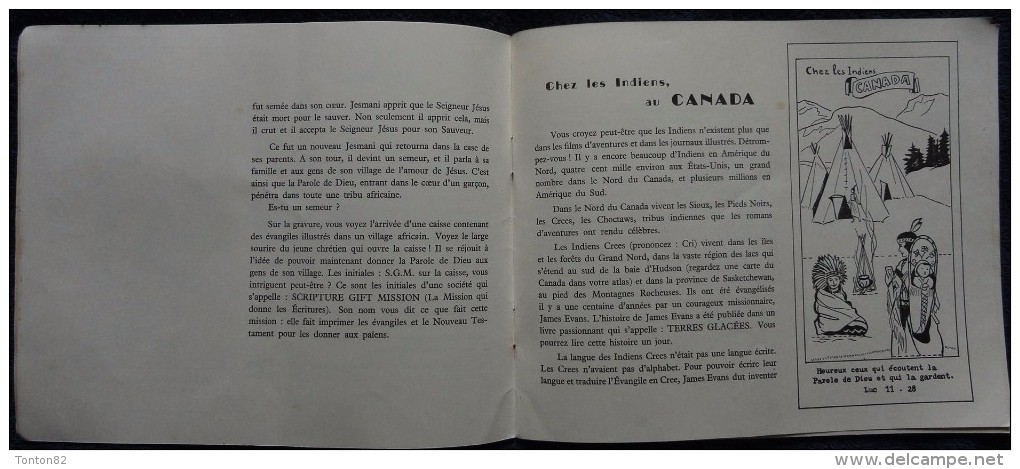 Enfants Des Pays Lointains - Album Illustré à Lire, à Colorier Et à Découper - Éditions Rose France - ( 1956 ) . - Religion