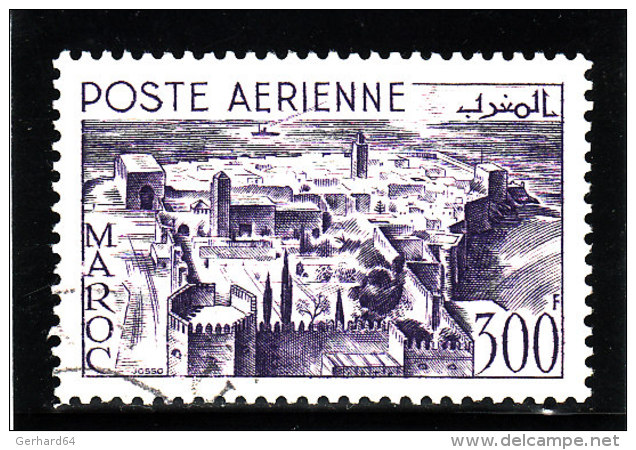 MAROC 1951 - Poste Aérienne - PA N° 82 - Oblitéré (2 Scans) (Lot 1) - Airmail