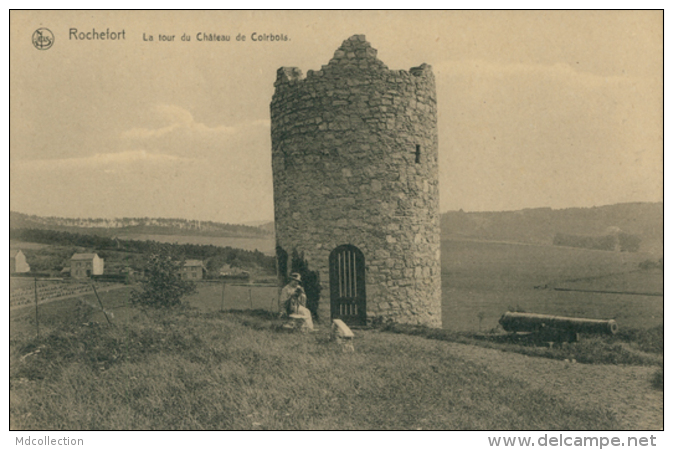 BELGIQUE ROCHEFORT / La Tour Du Château De Coirbois / - Rochefort