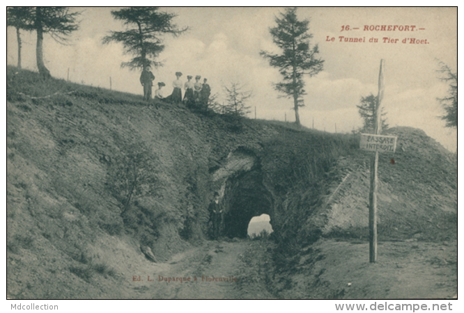 BELGIQUE ROCHEFORT / Le Tunnel Du Tier D'Hoet / - Rochefort