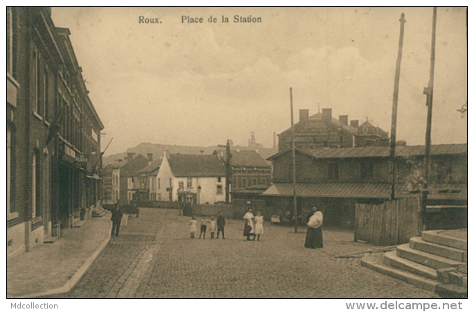 BELGIQUE ROUX / Place De La Station / - Autres & Non Classés