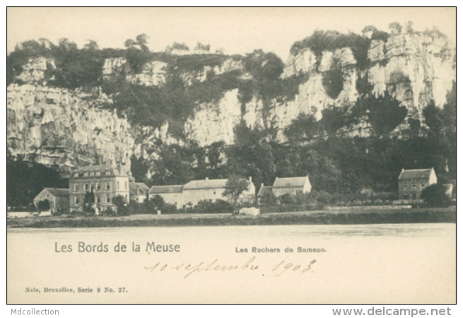 BELGIQUE SAMSON / Les Bords De La Meuse, Les Rochers De Samson / - Autres & Non Classés