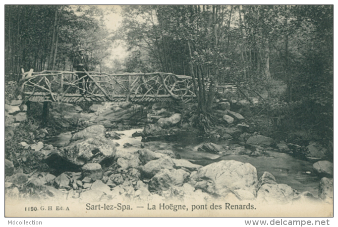 BELGIQUE SPA / La Hoëgne, Pont Des Renards / - Spa