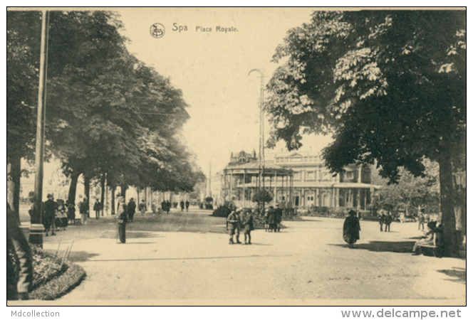 BELGIQUE SPA / Place Royale / - Spa