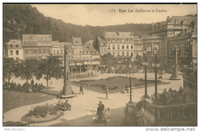 BELGIQUE SPA / Les Jardins Et Le Casino / - Spa