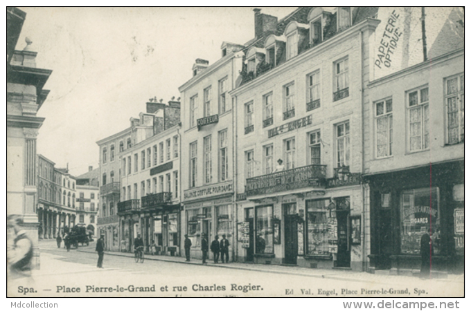 BELGIQUE SPA / Place Pierre-le-Grand Et Rue Charles Rogier / - Spa
