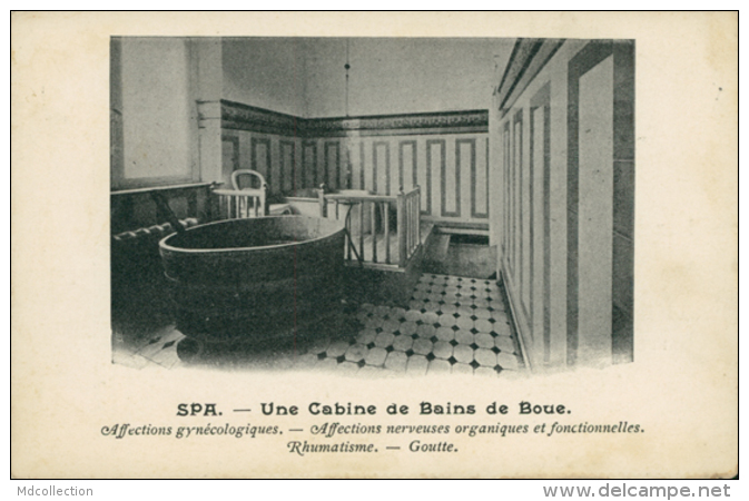 BELGIQUE SPA / Une Cabine De Bains De Boue / - Spa