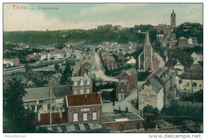 BELGIQUE THUIN / Panorama / CARTE COULEUR - Thuin