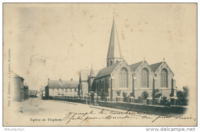 BELGIQUE TIEGHEN / Eglise De Tieghen / - Autres & Non Classés