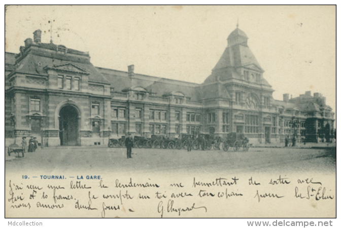 BELGIQUE TOURNAI / La Gare / - Tournai