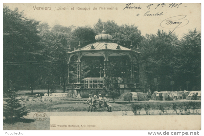 BELGIQUE VERVIERS / Jardin Et Kiosque De L'harmonie / - Verviers