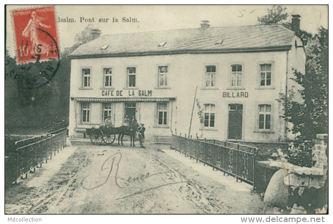 BELGIQUE VIELSALM / Pont Sur La Salm / - Vielsalm