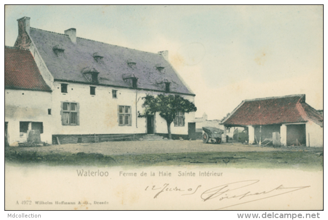 BELGIQUE WATERLOO / Ferme De La Haie, Sainte Intérieur / CARTE COULEUR - Waterloo