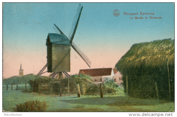 BELGIQUE WESTENDE / Le Moulin De Westende / CARTE COULEUR - Westende