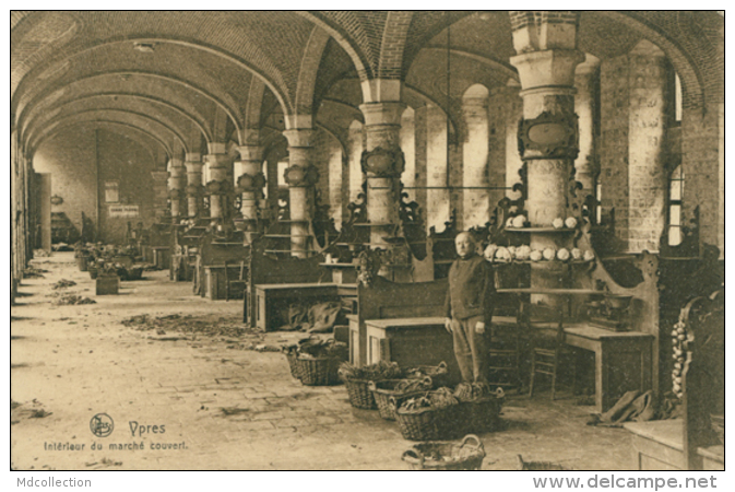 BELGIQUE YPRES / Intérieur Du Marché Couvert / - Autres & Non Classés