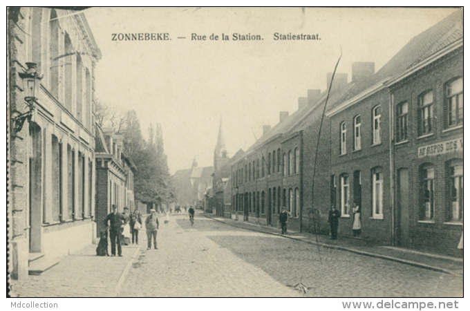 BELGIQUE ZONNEBEKE / Rue De La Station / - Zonnebeke