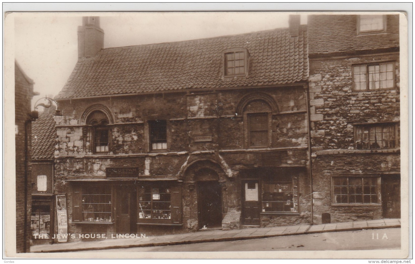 UK - Lincoln - The Jew's House - Judaica - Lincoln