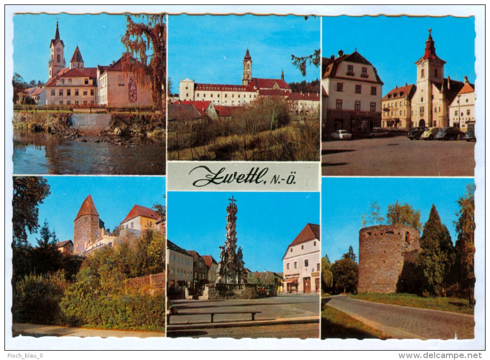 AK 3910 Zwettl Im Waldviertel Mehrbild Stift Kloster Stadt Niederösterreich NÖ Abtei Lower Austria Österreich Autriche - Zwettl