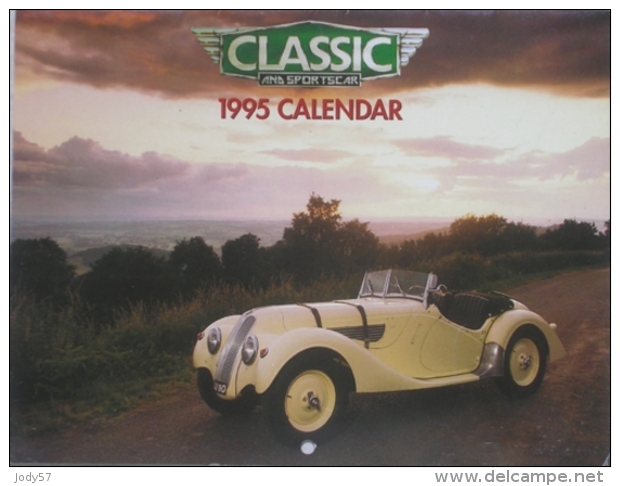 CALENDARIO 1995 - CLASSIC AND SPORTS CAR - Formato Grande : 1991-00