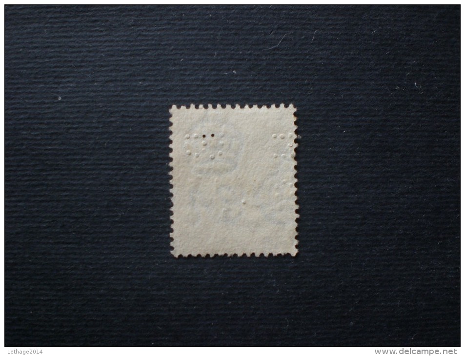 HONG KONG 1938 King George VI - Ordinary Paper  PERFIN ! B. H. - Usados