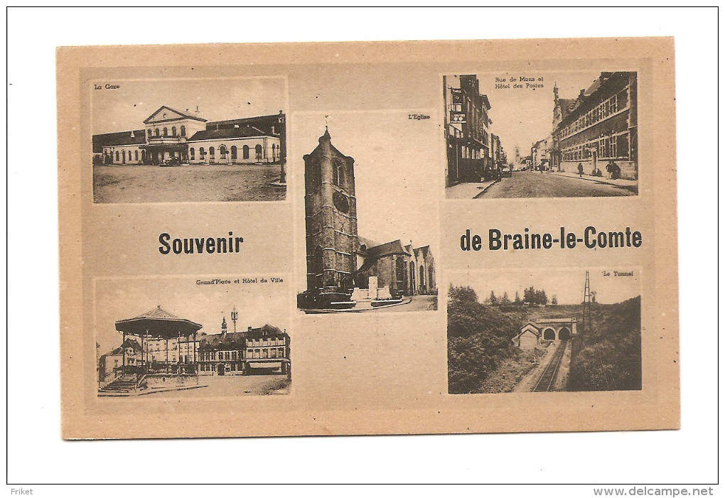 - 1555 -   BRAINE LE COMTE Souvenir - Braine-le-Comte