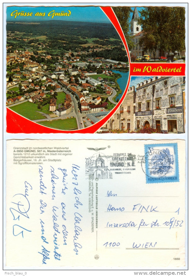 AK 3950 Gmünd Mehrbild Waldviertel Grenzstadt Niederösterreich Österreich Stadt Ansichtskarte Picture Postcard AUT - Gmünd