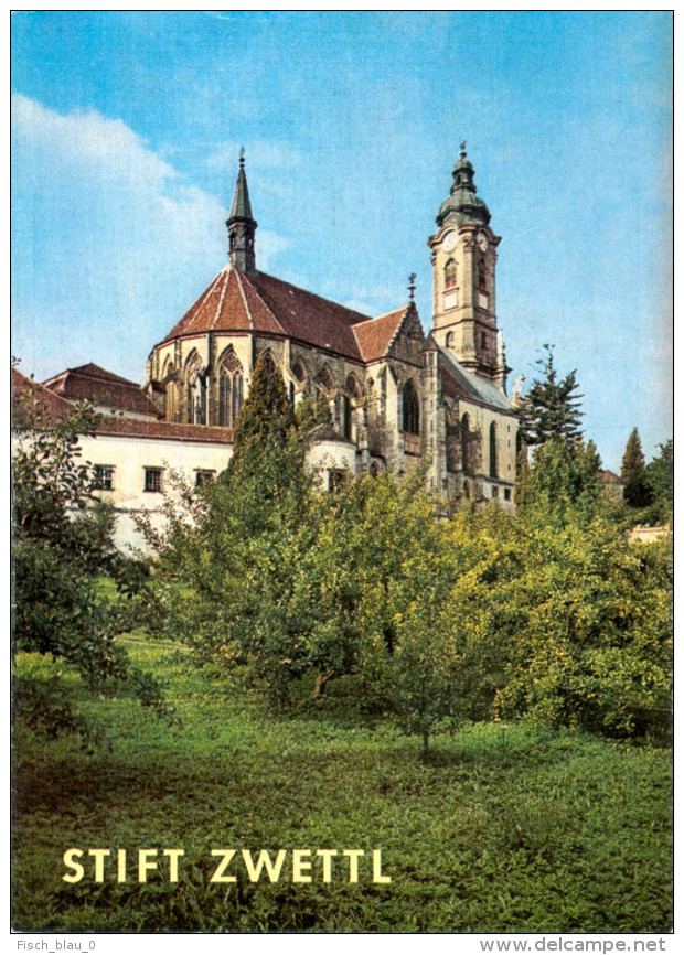 Broschüre Stift Zwettl 1978 6.Auflage Waldviertel Verlag Schnell & Steiner NÖ Niederösterreich Kloster Abtei Kunstführer - Reiseprospekte