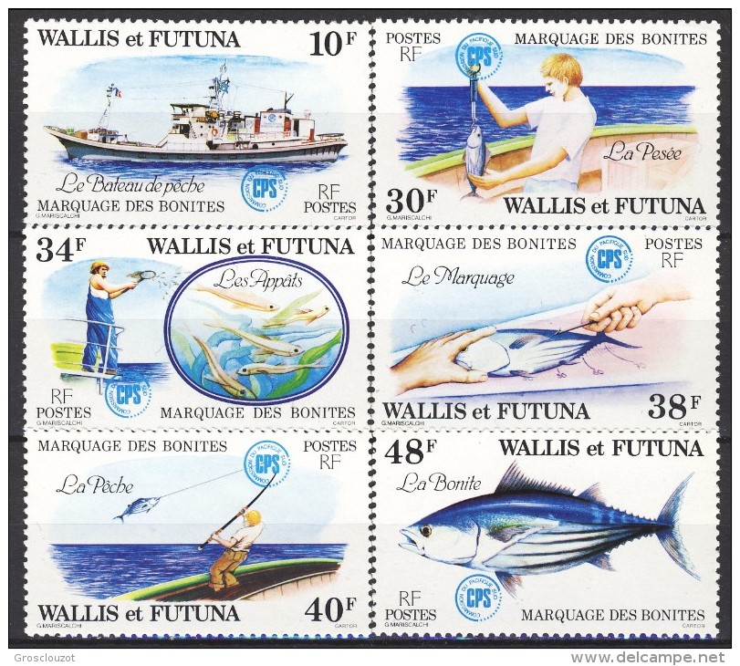 Wallis Et Futuna 1979 Serie N. 226-261 MNH Catalogo € 15 - Unused Stamps