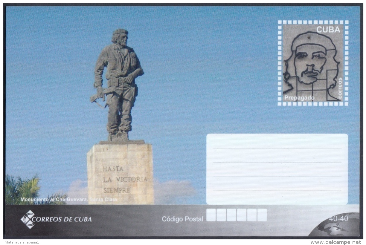 2013-EP-105 CUBA POSTAL STARIONERY 2013. ERNESTO CHE GUEVARA. - Covers & Documents