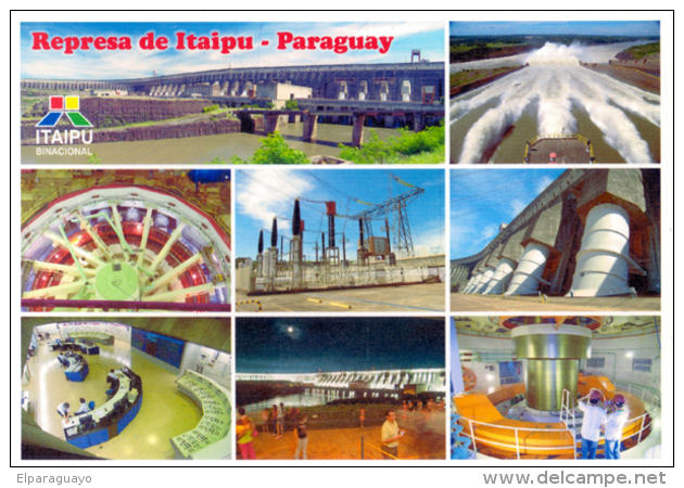 POSTAL PARAGUAY REPRESA DE ITAIPU - Paraguay