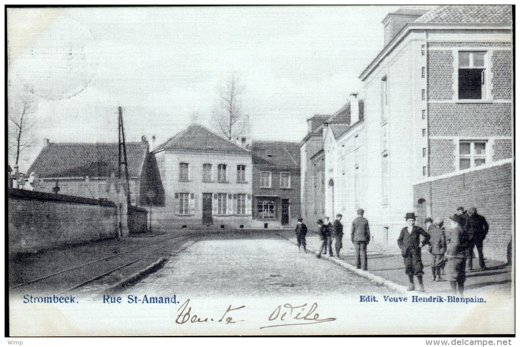 Strombeek : Rue St Amand / St Amandsstraat  / Prachtige Animatie - Grimbergen