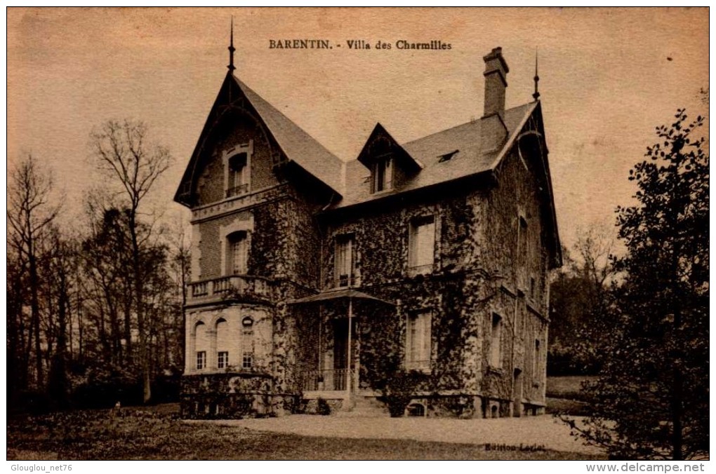 76-BARENTIN...VILLA DES CHARMILLES...CPA - Barentin