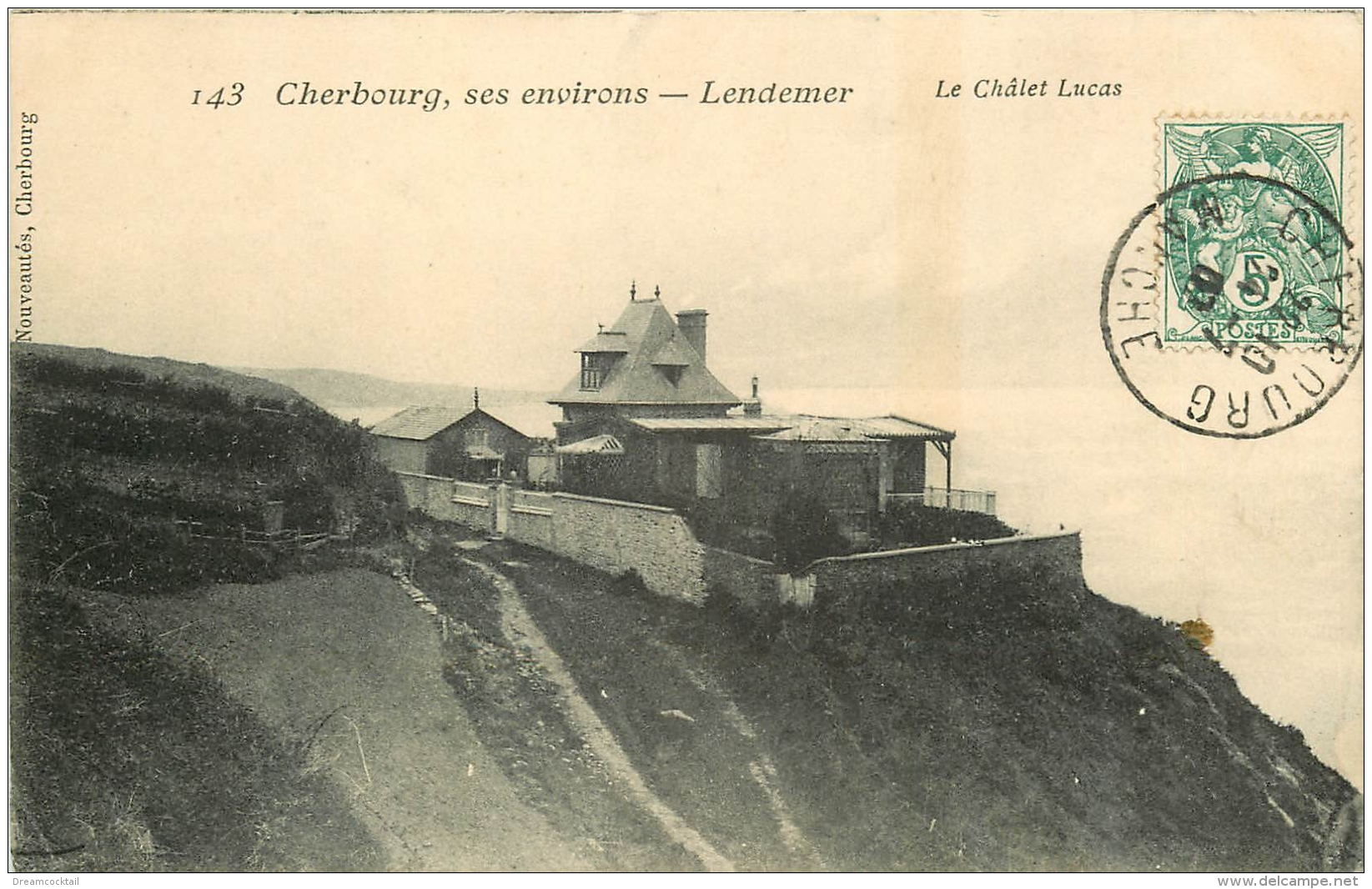 50 LANDEMER. Le Chalet Lucas 1907 - Cherbourg