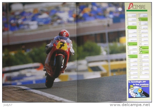 CALENDARIO 1988 - MOTOSPRINT - Grand Format : 1981-90