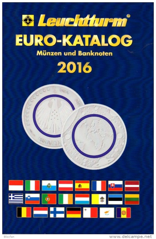 2016 Schön Kleiner Deutschland+Leuchturm EURO-Münzkatalog Neu 27€ Coin D 3.Reich Saar Memel Danzig SBZ DDR AM BRD EUROPA - Numismatique