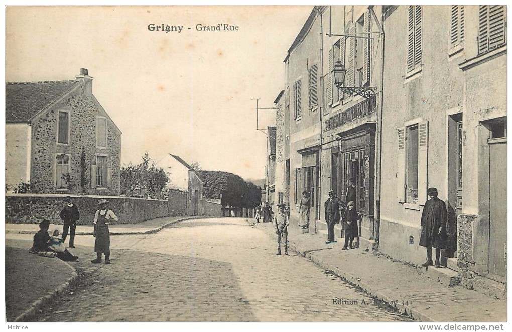 GRIGNY - Grand'rue. - Grigny