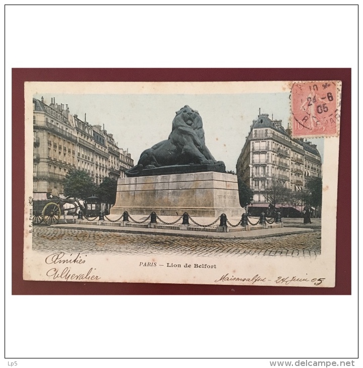 Paris  Lion De Belfort  BF Paris - Estatuas