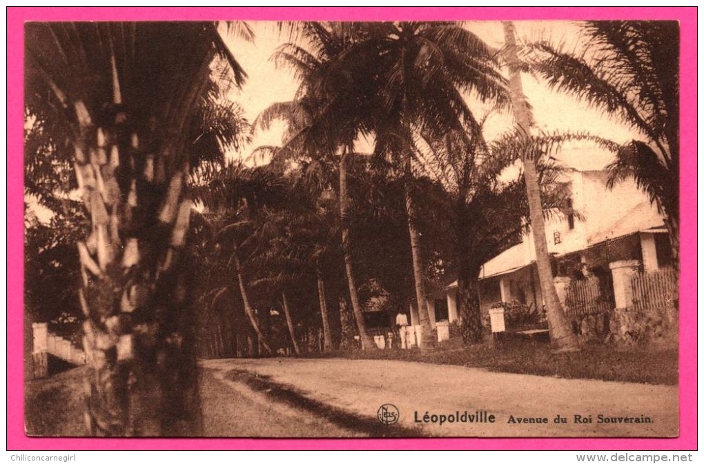 Léopolville - Avenue Du Roi Souverain - E. NOGUEIRA - NELS - 1929 - Kinshasa - Léopoldville