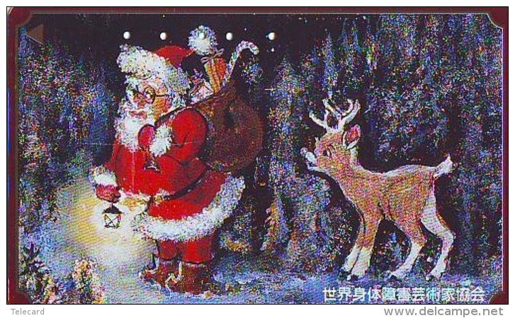 Télécarte Japon NOËL (1964) MERRY CHRISTMAS * Phonecard * Telefonkarte WEIHNACHTEN JAPAN * KERST NAVIDAD * NATALE - Noel