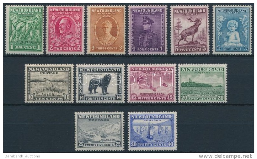 * 1932 Forgalmi Sor Mi 172-183 A - Other & Unclassified