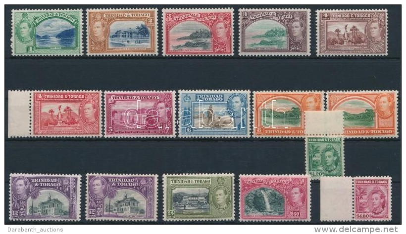 ** 1938 Forgalmi Sor Változatokkal Mi 131-144 With Varieties - Other & Unclassified