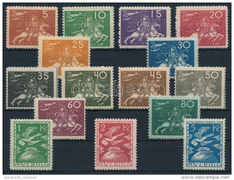 ** 1924 50 éves Az UPU Sor Mi 159-173 - Other & Unclassified