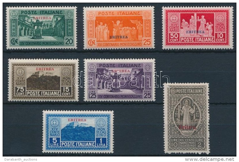 ** 1929 Monte Cassino Sor Mi 146-152 - Other & Unclassified