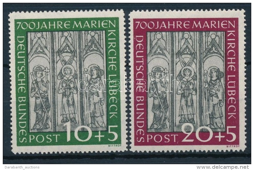 ** 1951 Mária Templom Sor Mi 139-140 - Other & Unclassified