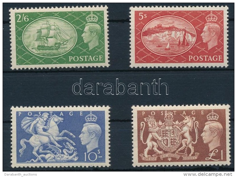 ** 1951 Forgalmi Sor Mi 251-254 - Other & Unclassified