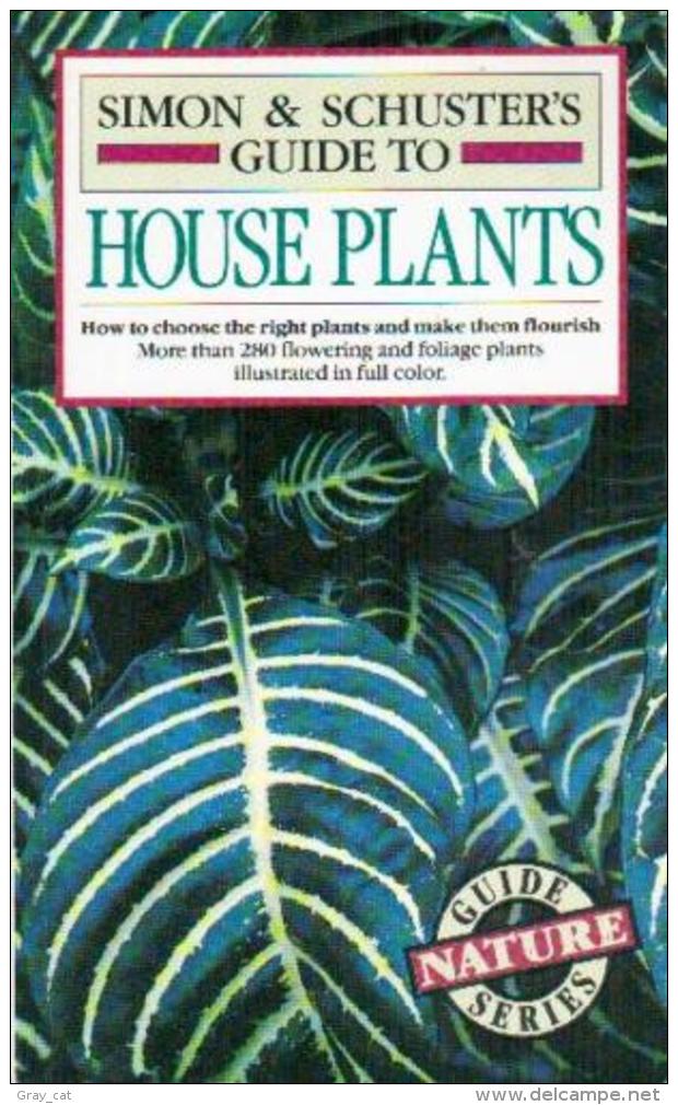 Simon & Schuster's Guide To House Plants By Allessandro B. Chiulosi (ISBN 9780671631314) - Altri & Non Classificati