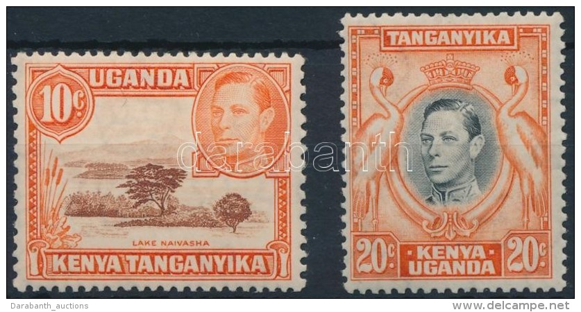 ** 1938 VI. György - Tájkép Mi 55A, 60A (sárgult Gumi / Yellowish Gum) - Other & Unclassified