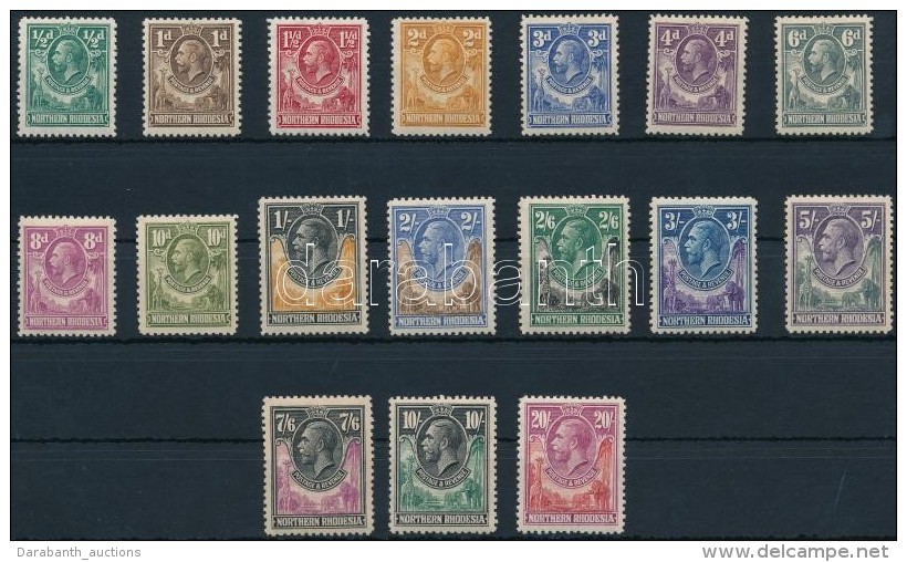 * 1925 Forgalmi Sor Mi 1-17 - Other & Unclassified